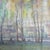 1950’s original impressionist landscape painting on unstretched canvas. Painting minus canvas border measures...
