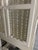 White Late 20th Century Lacquer Wood With Twisted Lucite Rods and Giant Brass Side Detailed Cabinet on Greek Key Style Base For Sale - Image 8 of 10