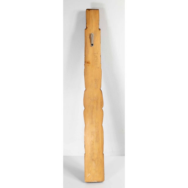 Late 20th Century Northwest Coast Squamish Native American Indian Totem by R Krawchuk For Sale - Image 14 of 18