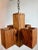 1970s Modernist Architectural Box-Form Swag Chandelier For Sale - Image 13 of 13
