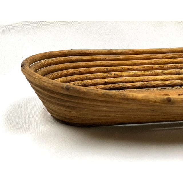 1960s Vintage European Proofing Bread Basket For Sale - Image 5 of 10