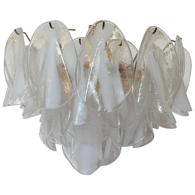 Chandelier from Mazzega, 1970 For Sale