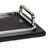 Greyson Leather Rectangle Tray Small, Polished Nickel For Sale - Image 4 of 5