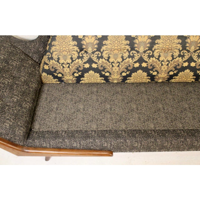 Mid-Century Gondola Sofa Attributed to Adrian Pearsall For Sale - Image 9 of 14