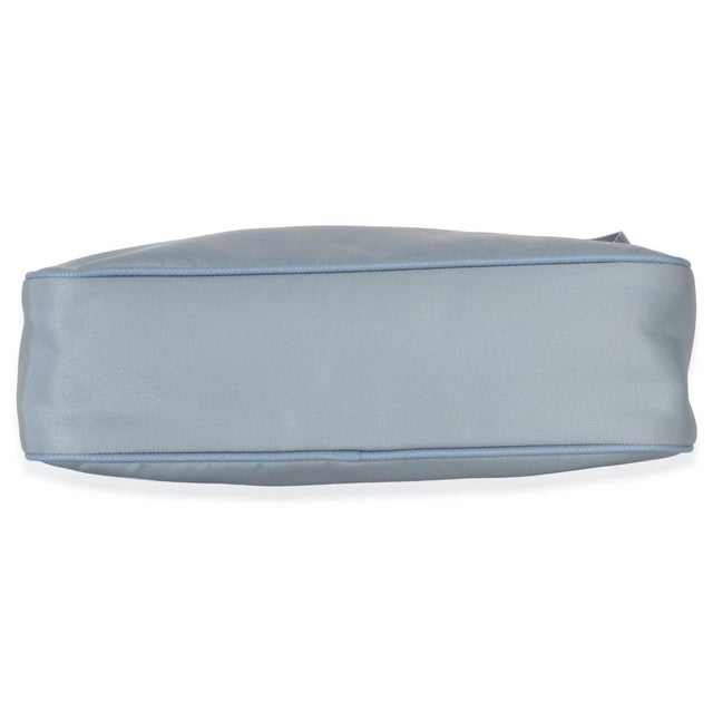 2000 - 2009 Blue Nylon Saffiano Leather Re-Edition 2005 For Sale - Image 5 of 9