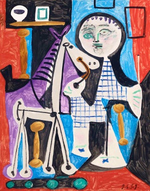 Pablo Picasso Claude a Deux Ans Giclee Numbered Edition