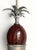 Vintage Pineapple Table Lamp in Chromed Brass and Amber Bakelite, 1970 For Sale - Image 4 of 11