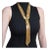 Whiting & Davis Vintage Full-Torso Mesh Necktie Necklace For Sale