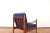 Blue Mid-Century Modern Danish Lounge Chair, 1960s For Sale - Image 8 of 12