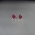 Red Natural Ruby Stud Earrings 14k Yellow Gold 2 TCW Certified For Sale - Image 8 of 13
