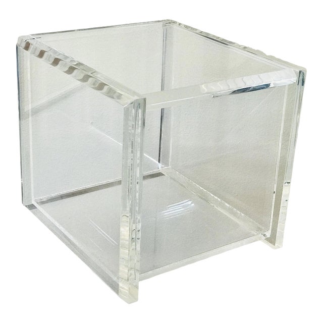 1970’s Lucite Ice Bucket For Sale