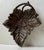 Scandinavian Naturalistic Wine Leaf Tray in Patinated Brass, 1940s For Sale - Image 9 of 9
