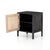 Tan Four Hands Sydney Left Nightstand, Black Wash For Sale - Image 8 of 13