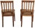 Antique Biedermeier Chairs in Walnut, 1820, Set of 4 For Sale - Image 6 of 18