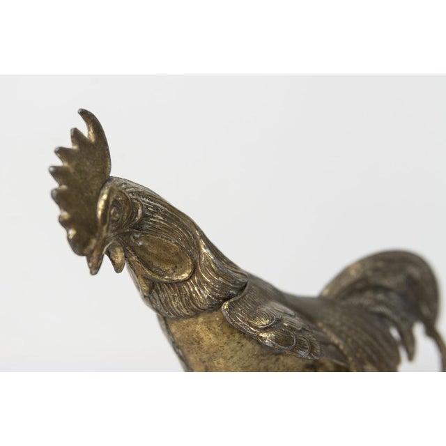 Rooster Ashtray in Spelter by FC, 1960s For Sale - Image 17 of 18