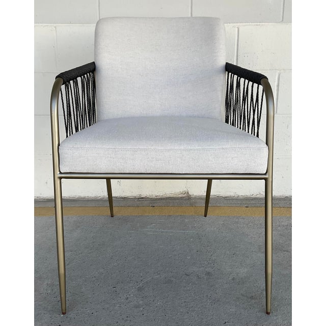 Caracole Modern Woven Remix Dining Chairs Set of 4 For Sale In Atlanta - Image 6 of 9