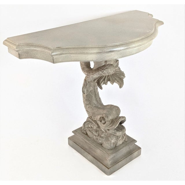 Koi Fish Undine Resin Console Table For Sale In Miami - Image 6 of 13