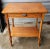 Early 20th Century Early 20th Century American Arts and Crafts Oak Wash Stand Table For Sale - Image 5 of 10