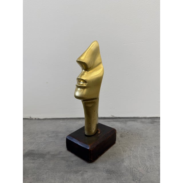 Modern Brazilian Modern Bronze Sculpture, 1990s For Sale - Image 3 of 12