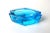 Vintage Sklo Union Blue Glass Ashtray – Czech Mid Century Modern Geometric Dish Turn up the MCM cool with this bold...