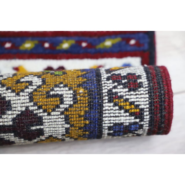 1970s Boho Style Handmade Oushak Rug For Sale - Image 11 of 12