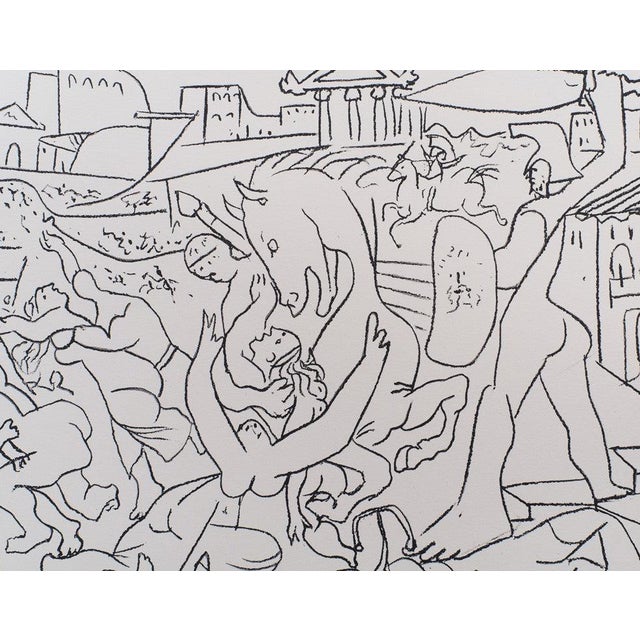 Pablo Picasso, L'enlèvement des Sabines, Nude, Lithograph For Sale - Image 4 of 5