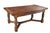 Gothic Antique Jamestown Lounge Feudal Oak Jacobean Refectory Trestle Dining Table For Sale - Image 3 of 16