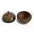 Authentic vintage wood tikka box from India painted with traditional ring designs. Beautiful worn patina. These beautiful...