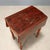 Brown Antique Worktable in Mahogany Veneer, Italy, 19th Century For Sale - Image 8 of 12
