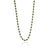 Not Yet Made - Made To Order Vintage 14k Yellow Gold Tennis Necklace With 9.88ct Emeralds and 5.24ct Diamonds For Sale - Image 5 of 16