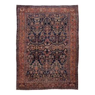 Antique Persian Farahan Sarouk Rug 8’10" X 12’2" For Sale