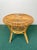 1960s Mid-Century Round Rattan & Bamboo Coffee Table, Italy, 1960s For Sale - Image 5 of 13