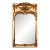 Vintage Neoclassical Style Giltwood Trumeau Mirror For Sale