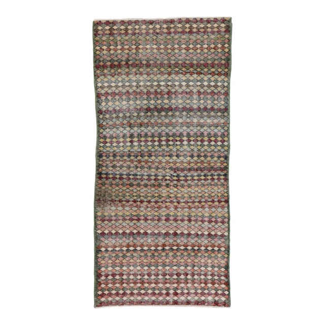 Vintage Turkish Sivas Rug - 02'03 x 05'09 For Sale