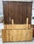 Rustic European Antique Pine Hutch For Sale - Image 3 of 12