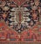 Early 20th Century Antique Persian Heriz Carpet Handmade Wool Oriental Rug, Rust, Navy, Light Blue For Sale In New York - Image 6 of 11