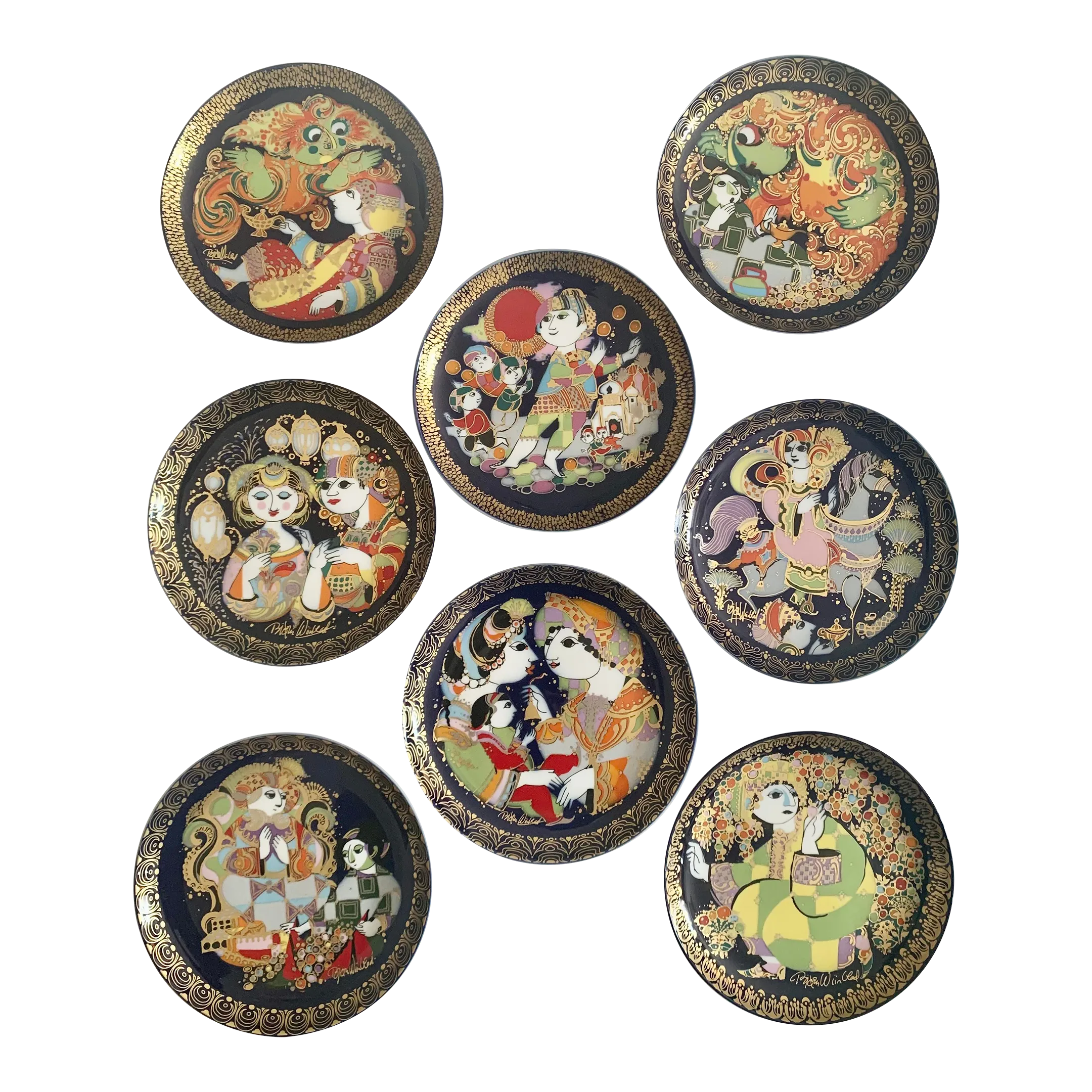 Rosenthal Germany Limited Edition Bjorn Wiinblad Aladdin