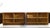 1970s Vintage Cabinets with Jalousie / Venetian Blind Doors in Walnut Wood, 1970s, Set of 2 For Sale - Image 5 of 9