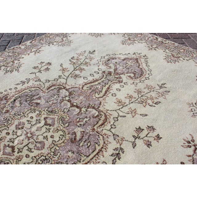 Vintage Turkish Anatolian Area Rug - 66"x106" For Sale - Image 10 of 13