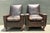 Vintage Old Hickory Distressed Leather Armchairs - Pair For Sale - Image 17 of 18