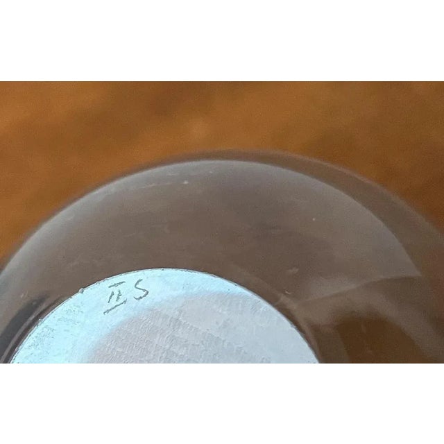 Mid-Century Danish Hellas Series Glass Vase by Per Lütken for Holmegaard, 1960s For Sale - Image 11 of 13