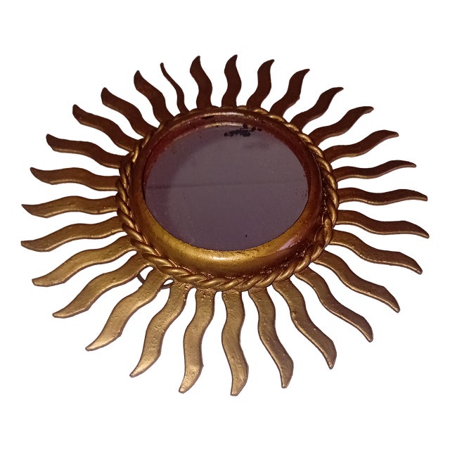Vintage Sun Mirrors, 1960, Set of 2 For Sale