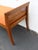 Mid Century Modern Caned Long Upholstered Window Hall End of Bed Bench 6636 For Sale - Image 9 of 15