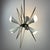 Mid-Century Modern Metal Chandelier from Stilnovo, 1970s For Sale - Image 6 of 18