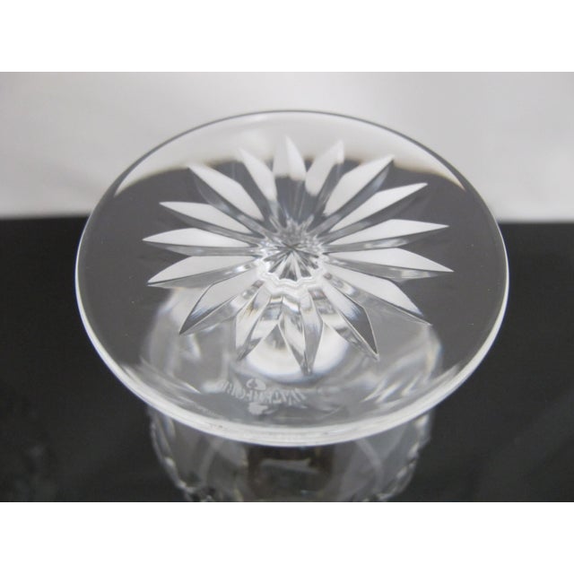 Glass Waterford Crystal Monaghan 4 5/8" Brandy Glass Snifter Pair Unused Original Box For Sale - Image 7 of 10