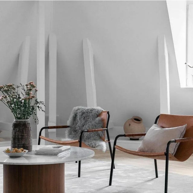 Contemporary Mocca September Chair by OxDenmarq For Sale - Image 3 of 7