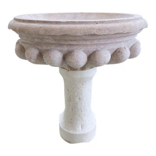 18th Century Italian Holy Water Font in Carved Marble For Sale