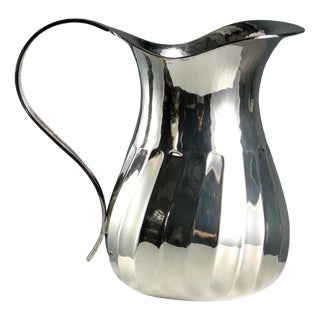 Silver Jug from Manifattura Leone, Florence, Italy For Sale