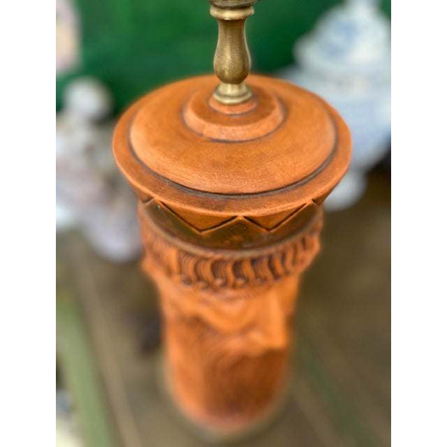 1960s 1960s Bearded Man Triple Face Lamp For Sale - Image 5 of 12