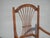 Unique Vintage French Country Oak Rush Seat Arm Chair W Unique Arm Rests For Sale - Image 4 of 12